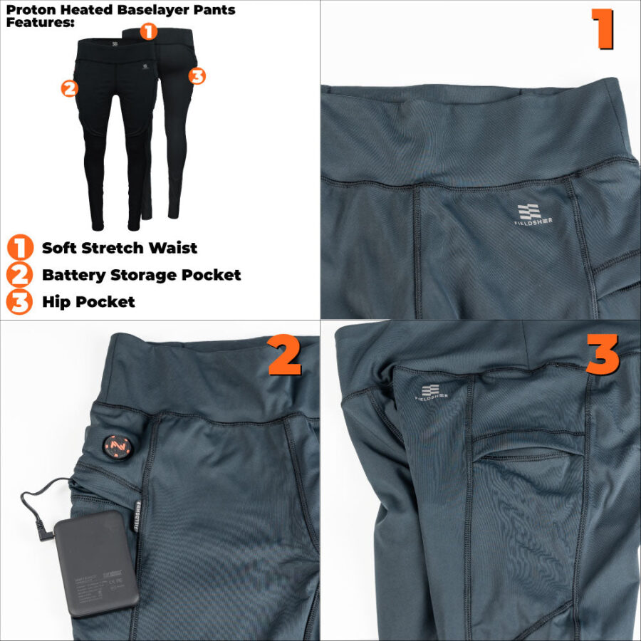 Heratex Women’s Proton Base Layer Shirt – Lightweight Thermal Performance Top - Image 6