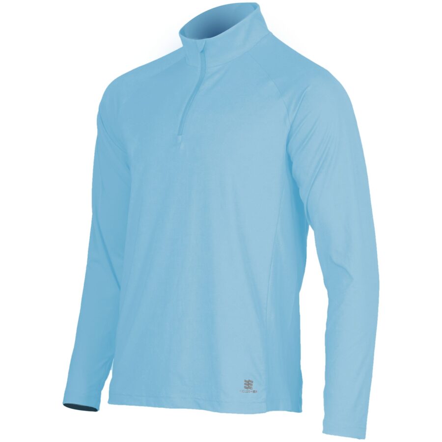 Heratex Men’s Cooling 1/4 Zip Long Sleeve Shirt – Breathable Performance Wear - Image 9