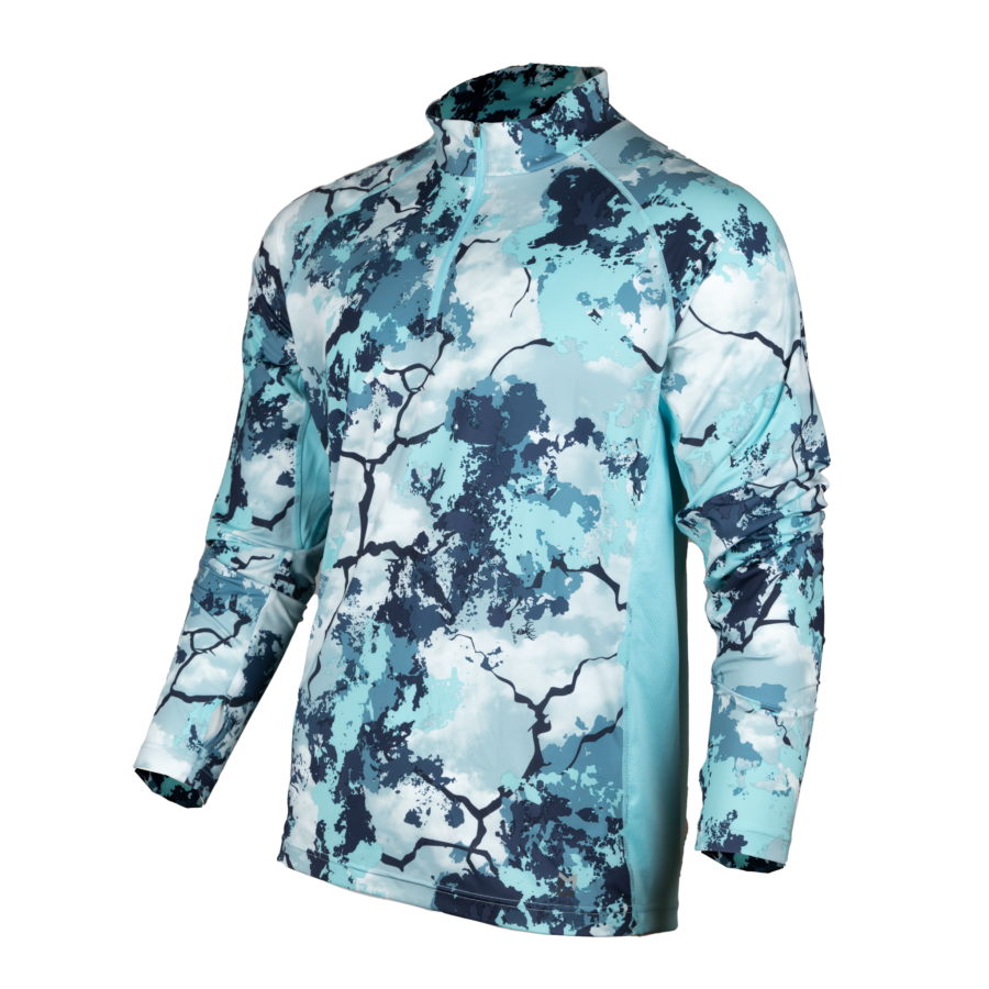 Heratex Men’s Cooling 1/4 Zip Long Sleeve Shirt – Breathable Performance Wear - Image 12