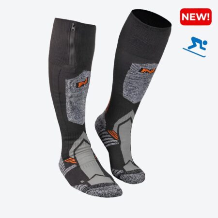 Heratex Pro Compression Heated Ski Socks – Unisex Thermal Performance